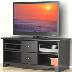 Nexera Pinnacle 56 Plasma/LCD TV Stand in Black Lacquer Finish