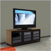 Nexera Harmony 56 TV Stand with 3 Doors in Cinnamon Cherry Finish