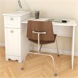 ADD TO YOUR SET: Nexera Dixie Wood Vanity/Student Desk in White