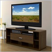 Nexera Concept Cinnamon Cherry 54 TV Console with Flip Door