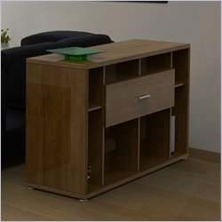 Nexera Concept Cinnamon Cherry Sofa Table with Flip Door