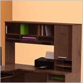 Nexera Aero Lite Reversible Hutch in Truffle