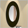 ADD TO YOUR SET: Nexera Boomerang Fine Textured Lacquer Mirror in Wenge Finish