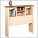 Nexera Renaissance Twin Bookcase Headboard in Natural Maple and Cappuccino Finish