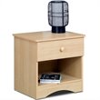 ADD TO YOUR SET: Nexera Alegria Nightstand in Natural Maple