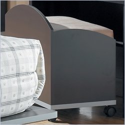 Nexera Pablo Mobile Vanity Bench in Rich Dark Espresso