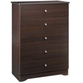 Nexera Pocono 5 Drawer Chest in Espresso