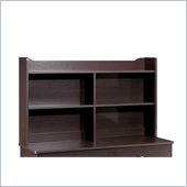 Nexera Pocono Bookcase Hutch in Espresso