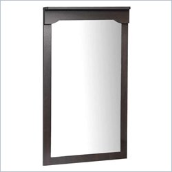 Nexera Pocono Vertical Mirror in Espresso