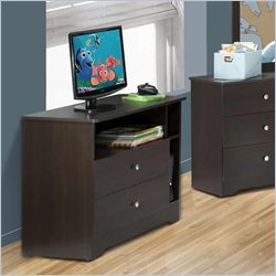 Nexera Pocono Media Chest in Espresso