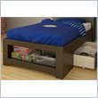 ADD TO YOUR SET: Nexera Dixon Twin Storage Bed in Espresso