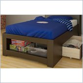 Nexera Dixon Twin Storage Bed in Espresso