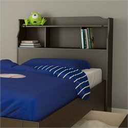 Nexera Dixon Twin Bookcase Headboard in Espresso
