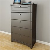 Nexera Dixon 5 Drawer Chest in Espresso