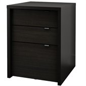 Nexera Sereni-T 3 Drawer Filing Cabinet in Black and Ebony