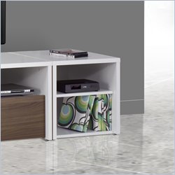 Nexera Liber-T Media Storage Unit in White