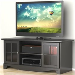 Nexera Pinnacle 56 TV Stand in Black