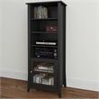 ADD TO YOUR SET: Nexera Tuxedo Curio Cabinet in Black