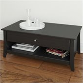 Nexera Tuxedo Coffee Table in Black