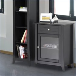 Nexera Tuxedo Hall Console in Black
