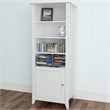 ADD TO YOUR SET: Nexera Vice Versa Curio Cabinet in White