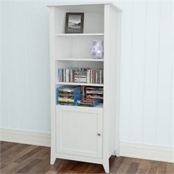 Nexera Vice Versa Curio Cabinet in White