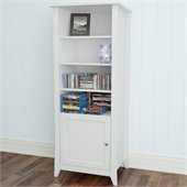 Nexera Vice Versa Curio Cabinet in White