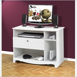 Nexera Dixie Convertible Media Chest in White