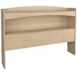 ADD TO YOUR SET: Nexera Alegria Full Bookcase Headboard in Natural Maple