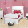 ADD TO YOUR SET: Nexera Dixie Sleigh Bed in White