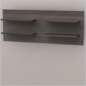 Nexera Allure Decorative Wall Panel in White Lacquer & Ebony
