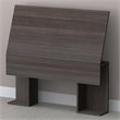 ADD TO YOUR SET: Nexera Atom 39 Twin Headboard in Ebony