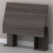 Nexera Atom 39 Twin Headboard in Ebony