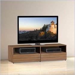 Nexera Alizee 60 TV Stand in Walnut