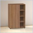 ADD TO YOUR SET: Nexera Alizee Storage Cabinet in Walnut