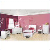 Nexera Dixie 7-Piece Bedroom Set in White
