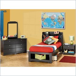 Nexera Dixon 5-Piece Bedroom Set in Espresso