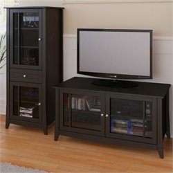 Nexera Elegance 2-Piece 49 Entertainment Package in Espresso