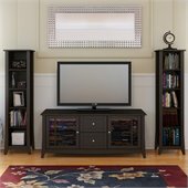 Nexera Elegance 3-Piece 58 Entertainment Package in Espresso