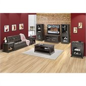 Nexera Elegance 7-Piece 49 Entertainment Set in Espresso