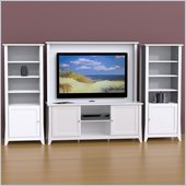 Nexera Vice Versa 3-Piece Entertainment Center in White