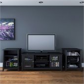 Nexera Tuxedo 3-Piece Entertainment Package in Black