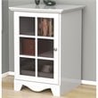 ADD TO YOUR SET: Nexera Pinnacle One Door Audio Tower in White