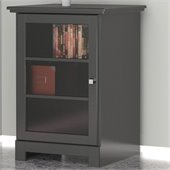 Nexera Pinnacle One Door Audio Tower in Black