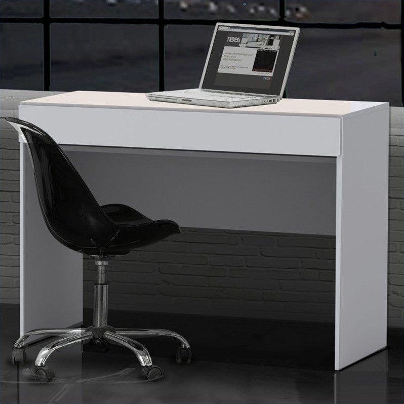 Nexera BLVD Desk with Flip Down Door