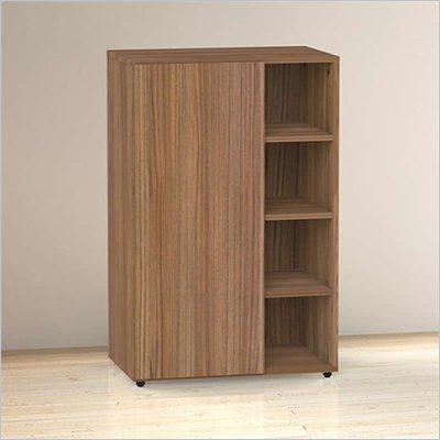 Nexera Alizee Storage Cabinet in Walnut