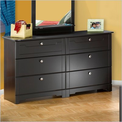 Nexera Dixon 6 Drawer Double Dresser in Espresso