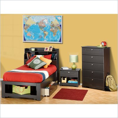 Nexera Dixon 4-Piece Bedroom Set in Espresso