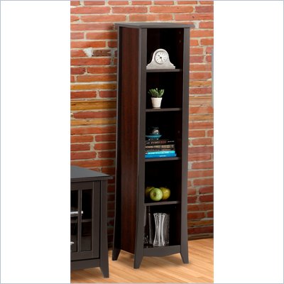 Nexera Elegance 60" Bookcase in Espresso