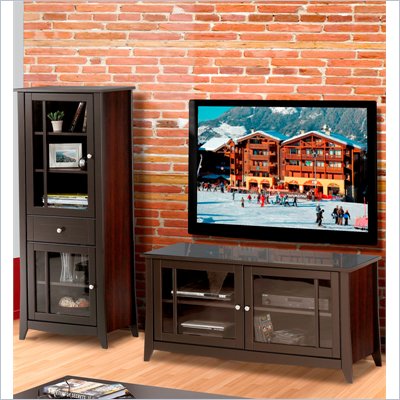 Nexera Elegance 2-Piece 49" Entertainment Package in Espresso